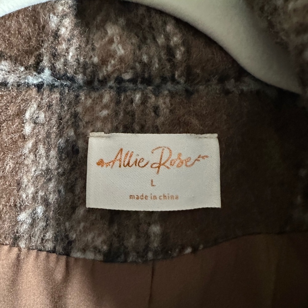 Patterned Peacoat - image 2